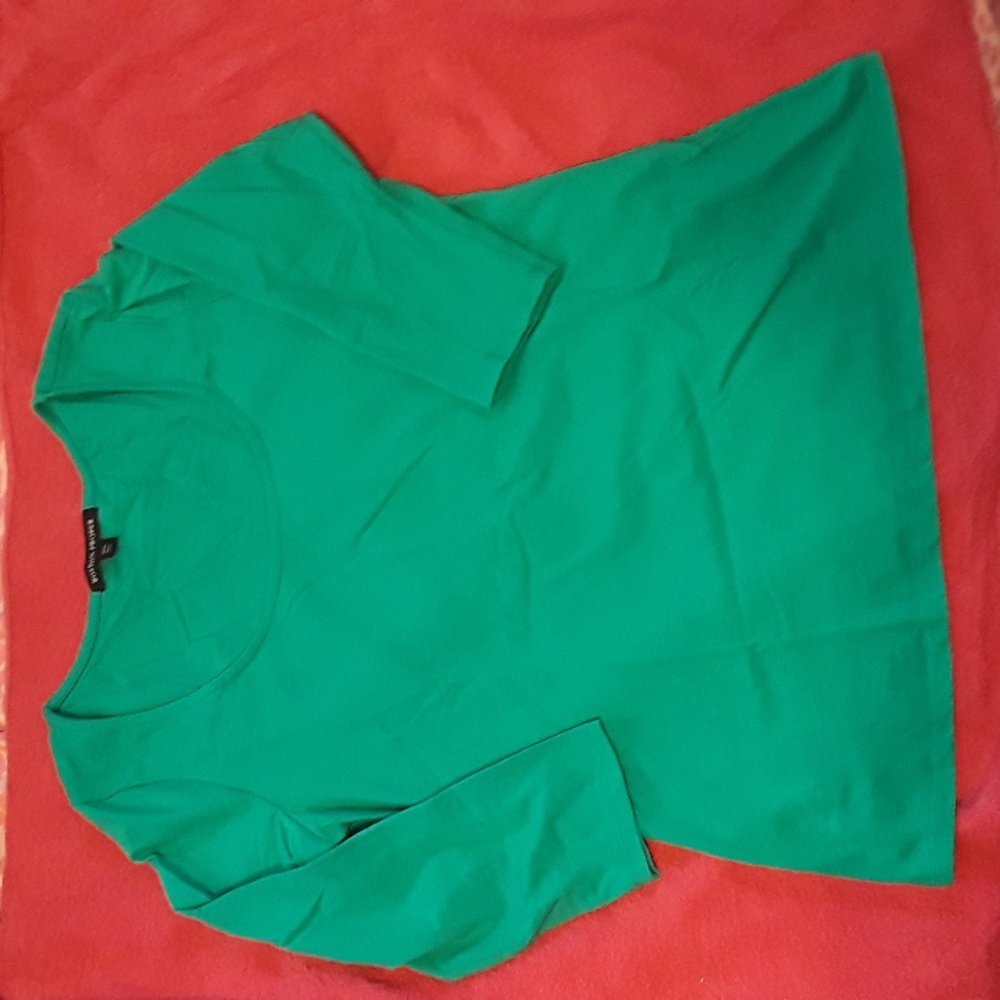 BOSTON PROPER Green Women's Top